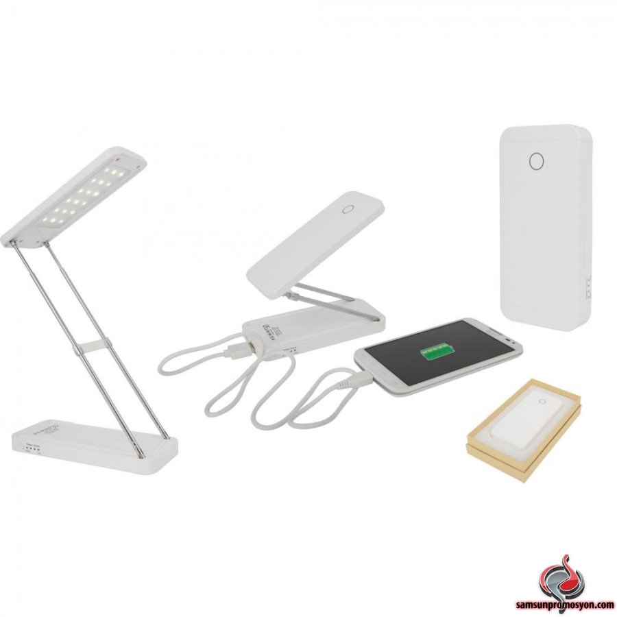 4000 mAh Power Bank Mobil Şarj Cihazı (Masa Lambası Özellikli) 7404